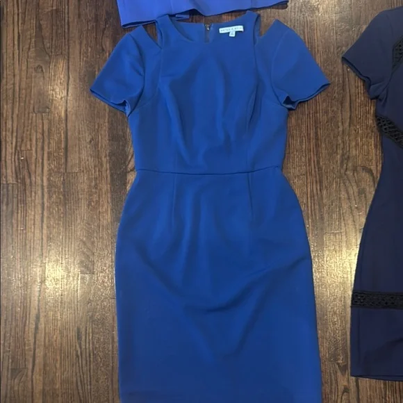 Elegant Blue and Floral Dress Collection - Picture 4 of 10